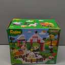 Building Blocks for Toddlers 1-3-5, Farm DIY Big Classic Building Bricks Toys Set for Kids Ages 2-4-5-8 With Barn, Animals, Truck, Compatible With All Major Brands, Gift Toy for 3-5 Boys Girls 74 Pcs