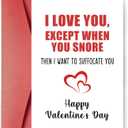 3 x SuperShunhu Rude Valentines Card for Him Her, Husband Valentines Card, Naughty Valentines Card for Boyfriend Girlfriend Husband Wife, Funny Valentines Gifts for Men Woman