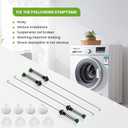 W11130362 MVWX655DW MVWC565FW Washer Suspension Rod For 11025132410 WTW5000DW W10594080 W11228718 W11033491 AP6262443 11025132411 MVWC555DW W10748956 Compatible with Whirlpool Maytag Kenmore