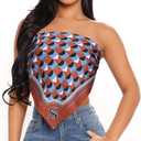 3 x AWAYTR 35 Satin Head Scarves Women Like Silk Scarf Hair Bandanas Women Matte Neck Scarf Head Wrap Hair Headscarf