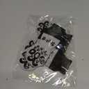 Anti Slip Dog Socks to Prevent Licking Paws - Double Side Dogs Paw Grip Sock for Hardwood Floors, No Twist Dog Booties Grippy Socks for Small Medium Large Senior Dogs, Light Grey and Black, M (M(Pack of 4))