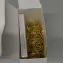 Thenshop 31 Sets Table Number Cards with Holders, 1-30 Numbers Head Table Card 2" Place Holder Stand for Wedding Anniversary Birthday Restaurant(Round,White, Gold)