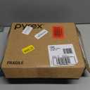 Pyrex Simply Store Glass Food Storage Container, Snug Fit Non-Toxic Plastic BPA-Free Lids, Freezer Dishwasher Microwave Safe, 11 Cup