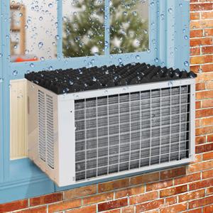 23.6"x16.9" Air Conditioner Drip Cushion, Window Removable Magnetic Cushion,Air Conditioner Top Pad for Stop Dropping Noise of Water Drpping onto Your AC(Magnetic Suit for Iron Surface)
