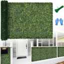 40x120 in (33.5 Sqft) Artificial Boxwood Greenery Grass Wall Roll
