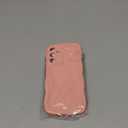 UEEBAI Wave Frame Silicon Case for Samsung Galaxy A15 4G/5G Phone Case, Cute Wave Frame Slim Fit Shockproof Phone Bumper Cover Soft Pretty Curly Girly Cover for Galaxy A15 4G/5G, Pink
