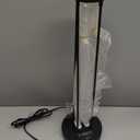 VEVOR UV Light, 110W Ultraviolet Lamp with Ozone Purifier, UVC Lamp with 30/60/120 Minutes 3-Gear Timer and Remote Control, for Room up to 600 sqft, UVO Lights for Living Room, Bedroom, Hotel, School (100W)