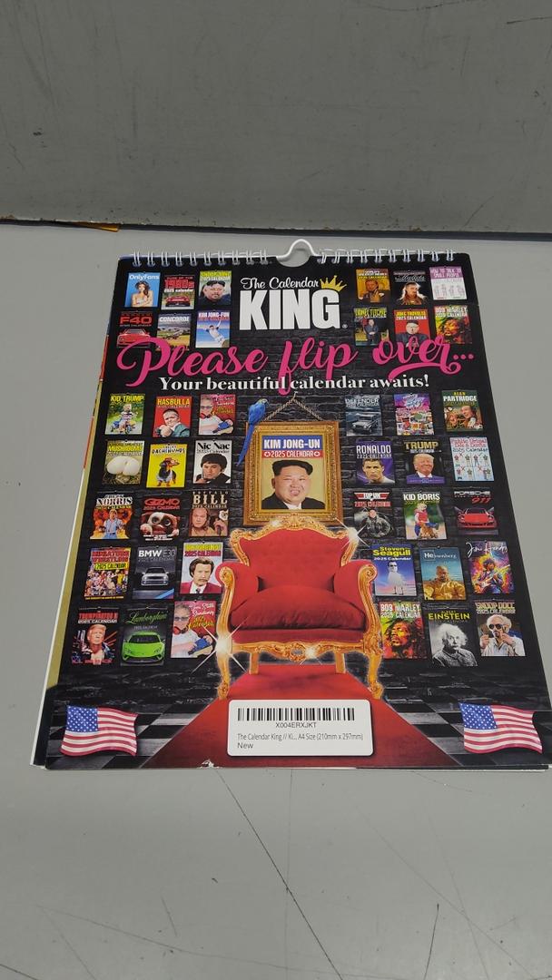 // Kim Jong-Un - 2025 Wall Calendar - A4 Size (210mm x 297mm)