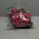 9 ft Extra Large Christmas Velvet Ball Garland Christmas Ornament 2.8 Inch Beads Xmas Hanging Ball Garland Decor for Tree Fireplace Mantel Holiday Party Indoor Outdoor(Black)