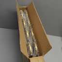 Wine Rack Wall Mounted for 8 Wine Bottles, Metal Wall Hanging Wine Holder Storage, Wine Organizer Shelf for Kitchen Dining Room Bar (Golden)