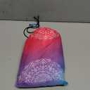 AISPARKY Beach Blanket Waterproof Sandproof, Oversized Large Beach Mat 79" X 83" for 1-3 Adults, Quick Drying&Compact&Lightweight, Picnic Mat Vacation Essentials for Beach Camping Travel (Mandala-dark Blue Purple)