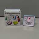 Secura 60-Minute Visual Timer, Classroom Timer, Countdown Timer for Kids and Adults, Time Management Tool for Teaching (Blue & Blue)