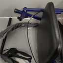 Drive Medical Rollator Walker with Seat - Stable Mobility Support - Height Adjustable - Durable Steel Frame Construction - Smooth 7.5" Wheels - Foldable - 350 Lb Limit - Blue