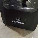 Masterbuilt 30-inch Digital Electric Vertical BBQ Smoker with Leg Kit, Side Wood Chip Loader and 710 Cooking Square Inches in Black, Model MB20070421