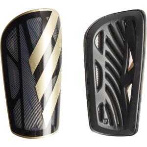 adidas Tiro League Shinguard (Large, Black/Gold Metallic/White)