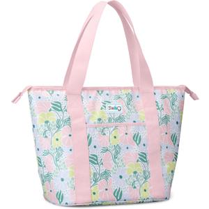 Swig Life Zippi Insulated Cooler Bag, Collapsible Soft Cooler, 21.5" x 15" x 10"
