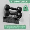 Magnetic Stanley Cup Holder for Refrigerator, Water Bottle Organizer for Stanley 40 oz with Tumbler Lid Organizer, Kitchen Pantry Organizers and Storage for Stanley Cup Accessories (BLACK)