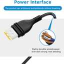 65W Charger Compatible with Resmed AirSense 11 Power Supply, 24V/2.71A AC Adapter Compatible with AirSense 11 AutoSet Elite CPAP Machine, AirMini Auto CPAP Machines 390010 R390-7230 Power Cord