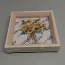 5x5 Picture Frame Pink Beige Resin 5 by 5 Photo Frame for Tabletop or Wall
