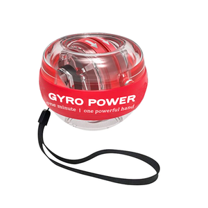 Wrist Trainer/Strengthener Gyro Ball Auto-Start Gyroscopic Forearm Exerciser for Strengthen Arms, Fingers, Wrist Bones and Muscles （Red Without Light）