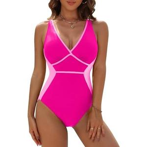Blooming Jelly Women Tummy Control Swimsuits One Piece Modest Bathing Suit Lace Up Slimming Swim Suits 2025 size XL