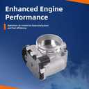 0280750003 Throttle Body Compatible with 2000-15 Audi A4 A6 R8 S6 S8 V6 V8 V10 078133062C