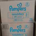 Pampers Swaddlers Diapers, Size 3 (13-26 lbs), 168 Count, Absorbent, Keeps Baby Dry and Comfortable, Skin Safe Disposable Baby Diaper (Packaging May Vary)