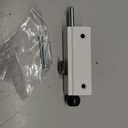 Gliding Patio Door Auxiliary Foot Lock Compatible with Andersen OEM Part #1997301 (1978 to Present), 2-13/16" Mounting Hole Centers, White Diecast