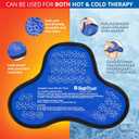 Shoulder Ice Pack for Injuries Reusable: Cold/Hot Therapy Wrap for Rotator Cuff Injuries, Bursitis & Swelling - Gel Ice Pack Reusable Compatible with Suptrust Shoulder Brace for Women and Men, 2 Packs (One Size)