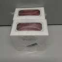 2 x MEEDEE Rust Velvet Ribbon 1 Inch Single Face Nylon Velvet Ribbon 2 Rolls 20 Yards Rust Red Ribbons for Christmas Tree, Gift Wrappig, Rustic Wreath, Velvet Bow Making, Floral Bouquet, Home Decor