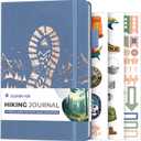 Clever Fox Hiking Journal for Outdoor Enthusiast  Unique Travel Notebook Diary for Traveler Women & Men  Best Gifts for Hikers & Campers  Cool Camping Log Book (Smoke Blue) (A5 (5.8'' x 8.3''))