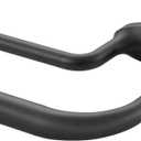 Black Double Curtain Rods for Windows 48-84 Inches,1 Inch Adjustable Double Wrap Around Blackout Curtain Rod with Aluminum Finials and Brackets