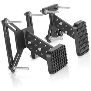 HUGEBO Gas and Brake Pedal Extenders,Universal Anti Slip Accelerator Pedal Extenders for Short People,Adjustable Car Pedal Extenders for Cars,Go Kart,Golf Carts