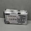 8 Pack Extra Large Heavy Duty Moving Bags, Clear Storage Bins with Lids, Reinforced Handles & Heavy-Duty Zippers Moving Boxes Storage Bags Totes for Clothes Packing, Dorms, College Supplies, Clear