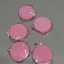 100-Count Compressed Facial Sponges, Natural Cellulose Face Sponges for Cleansing, Exfoliating, Washing face, Makeup Removal, and Spa Use - Travel Skincare Essentials for women (Pink)