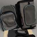 Cat/Dog Airline Approved Expandable Pet Carrier for Small Pets - Removable Pad, Pockets, TSA Compliant (43.0"L x 32.0"W x 12.0"H)