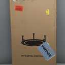 ZCMHAXJ Foldable Mini Trampoline, 36"/40"/48" Rebounder Trampoline for Adults & Kids, 440lbs Capacity Indoor Fitness Workout Exercise Equipment (Green)