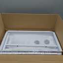 REALINN 2 Tier Pull Out Cabinet Organizer, 21 inch Depth Slide Out Shelves, Expandable 14"-22.5" Wide Heavy-Duty Cabinet Drawers for Kitchen Pots, Pans & Pantry Storage, White