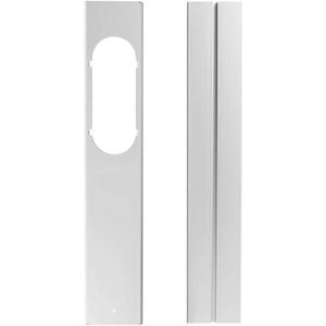 2PCS Air Conditioner Adjustable Vertical/Horizontal Window Sealing Kit Splint Baffle