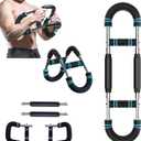 Arm Trainer, Adjustable 20-110lbs Chest Workout Equipment, Portable Arm and Chest Muscle Trainer, Gorilla Bar for Chest Workout, Upper Body Workout Equipment for Men and Women