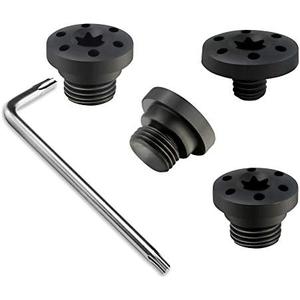 Guuun Beretta 92 & Taurus PT92 Grip Screws, T10 Torx Key, Black