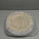 WUWEOT 12 Pack Gold Charger Plates, 12.7" Round Plastic Reef Plate Chargers with Flora Reef Design for Wedding Dinner Party Decoration