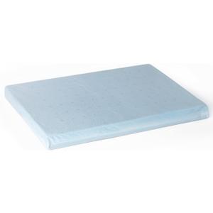 LOFE Adjustable Memory Foam Pillow's One Layer - 1 Height 2'' Insert for Cervical Pillow for Neck Pain Relief, CertiPUR-US Memory Foam Piece, Ultra Thin Pillow for Stomach Sleeper, Blue, Ultra Soft