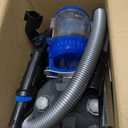 Eureka Whirlwind Bagless Canister Cleaner NEN110A Lightweight Corded Vacuum for Carpets and Hard Floors, Blue