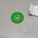 Lothee 5 Pcs Rock Slab Grinding Disc, 4 Inch Glass Cutting Disc for Angle Grinder, 1mm Thin Grinding Cutting Blade, Ceramic Tile, Marble Edge Trimming, Diamond Saw Blade Wheel for Tile Jade