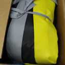 Gaga Ball Pit Inflatable 15FT with Built-in Blower, Portable Gaga Pit for Indoor Outdoor School Family Activities Inflatable Gaga Ball Court Sport Games for Kids Adult, Yellow Black