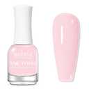 MIZHSE Quick Dry Nail Polish, Light Pink Nail Polish Non Gel Air Drying Fast, 15 ml 0.5 fl oz Regular Pastel Pink Glossy Finish Nail Lacquer Nail Art Manicure DIY Home