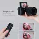 AODELAN Camera Remote Wireless Shutter Release Take Photos and Videos for Sony A7 III, A7R III, A7R IV, A7C, A6100, A6400, RX100 VII, RX0 II, A9, A9 II