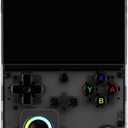 RG40XX V Retro Handheld Game Console with 4.0 Inch IPS Screen 64G TF Card 5000+ Games, Portable Retro Game Console Support Online Gaming HDMI Output 5G WiFi Bluetooth (Transparent Black)
