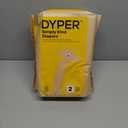 DYPER Monthly Pack Baby Diapers Size 2 (12-18 lbs) 32 Count - Leak-Proof & Plant Based, Hypoallergenic and Ultra Absorbent Size 2 Diapers for Day and Overnight Skin Protection (Packaging May Vary)